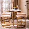 Urban 4-piece dining set featuring a modern table and 4 chairs, perfect for contemporary dining rooms