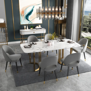 Luxury Dining Table with Modern Design