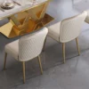 Modern Dining Table Set in SS PVD