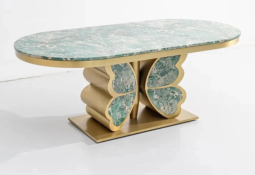 Modern dining table for luxury home interior