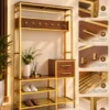 Avira Luxe shoe rack with drawers, hooks, bench and open shoe storage