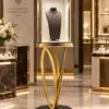 Celestia Luxe necklace display showcase with LED lighting