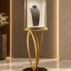 Celestia Luxe necklace display showcase with LED lighting