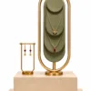 Elara Oval necklace display stand with earring holder