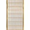 Linea Diamond vertical premix glass partition with Gold PVD detailing