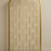 Maple Leaf Luxe leaf design premix glass partition