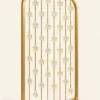 Maple Leaf Luxe leaf design premix glass partition