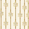 Maple Leaf Luxe leaf design premix glass partition