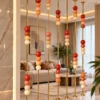 Modern marble bead room partition for living room